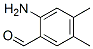 Benzaldehyde, 2-amino-4,5-dimethyl- (9CI) 结构式