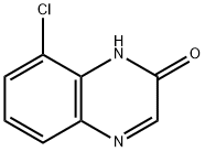 8-氯-2-羟基喹噁啉 结构式