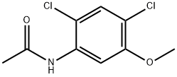 N-2,4-二氯-5-甲氧基乙酰苯胺 结构式