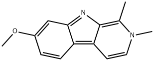 2-methylharmine 结构式