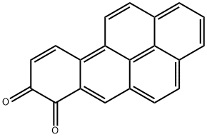 benzo(a)pyrene-7,8-dione 结构式