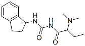 1-[2-(Dimethylamino)butyryl]-3-(indan-1-yl)urea 结构式