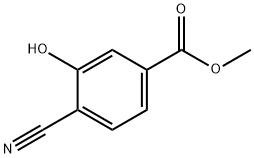 甲基 4-氰基-3-羟基苯甲酸酯 结构式