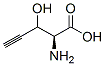 3-乙炔基丝氨酸 结构式