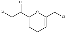 Ethanone, 2-chloro-1-[6-(chloromethyl)-3,4-dihydro-2H-pyran-2-yl]- (9CI) 结构式