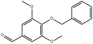 4-苄氧基-3,5-二甲氧基苯甲醛 结构式
