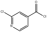 2-氯吡啶-4-甲酰氯 结构式