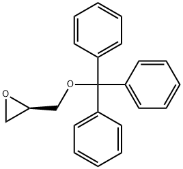 三苯甲基-(R)-缩水甘油醚 结构式