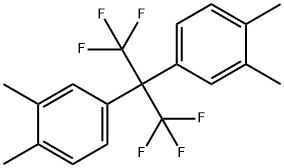 2,2-双(3,4-二甲苯基)六氟丙烷 结构式
