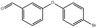3-(4-溴苯氧基)苯甲醛 结构式