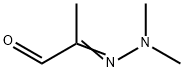 Propanal, 2-oxo-, 1-(dimethylhydrazone) (9CI) 结构式
