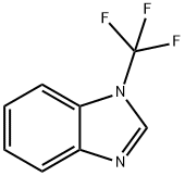 (9CI)-1-(三氟甲基)-1H-苯并咪唑 结构式