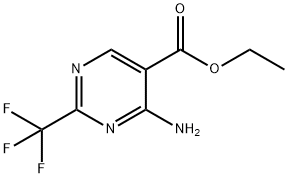 ETHYL 4-AMINO-2-(TRIFLUOROMETHYL)PYRIMIDINE-5-CARBOXYLATE