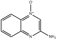 2-Quinoxalinamine,  4-oxide 结构式