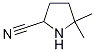 5,5-diMethyl-2-Pyrrolidinecarbonitrile 结构式