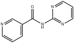 NICOTINIC ACID PYRIMIDIN-2-YLAMIDE 结构式