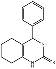 4-苯基-3,4,5,6,7,8-四氢喹唑啉-2(1H)-硫酮] 结构式