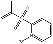 Pyridine,2-[(1-methylethenyl)sulfonyl]-,1-oxide(9CI) 结构式