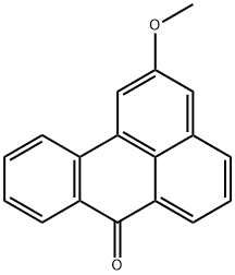 2-methoxy-7H-benzo[de]anthracen-7-one 结构式