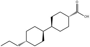4-丙基双环己烷甲酸 结构式