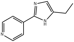 Pyridine,  4-(4-ethyl-1H-imidazol-2-yl)-  (9CI) 结构式