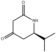 2,4-Piperidinedione,6-(1-methylethyl)-,(6R)-(9CI) 结构式