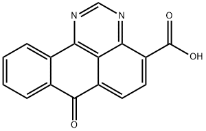 7-oxo-7H-benzo[e]perimidine-4-carboxylic acid 结构式