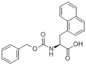 CBZ-3-(1-萘)-L-ALA 结构式