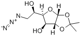 6-叠氮基-6-脱氧-1,2- O-亚异丙基A-D呋喃葡萄糖 结构式