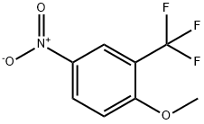 2-甲氧基-5硝基三氟甲苯 结构式