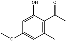 2-Acetyl-3-methyl-5-methoxyphenol 结构式