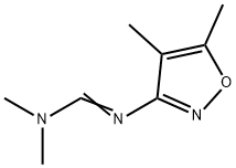 Methanimidamide, N-(4,5-dimethyl-3-isoxazolyl)-N,N-dimethyl- (9CI) 结构式