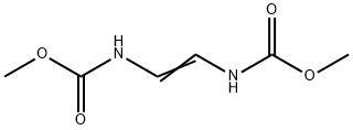 Carbamic  acid,  1,2-ethenediylbis-,  dimethyl  ester  (9CI) 结构式