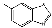 6-碘苯并噻唑 结构式