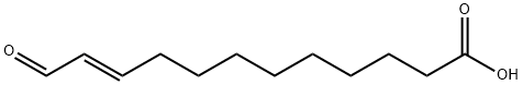 12-氧代-10(E)-十二碳烯酸 结构式