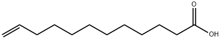 顺十二碳-11-烯酸 结构式