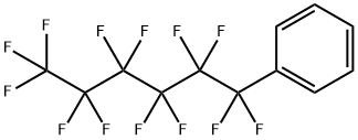 BENZENE, (1,1,2,2,3,3,4,4,5,5,6,6,6-TRIDECAFLUOROHEXYL)- 结构式