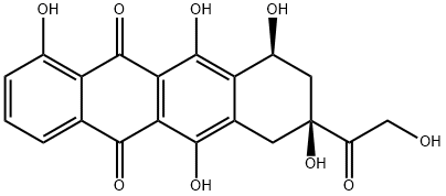 依达比星杂质11 结构式