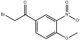 2-溴-1-(4-甲氧基-3-硝基苯基)-1-乙酮 结构式