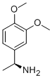 (S)-1-(3,4-二甲氧基苯基)乙胺 结构式