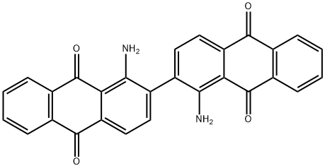 1,1'-diamino-2,2'-bianthraquinone 结构式