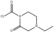 1-Piperazinecarbonylchloride,4-ethyl-2-oxo-(9CI) 结构式