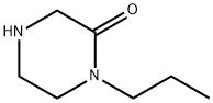 1-丙基哌嗪-2-酮 结构式