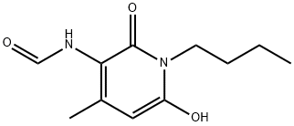 Formamide, N-(1-butyl-1,2-dihydro-6-hydroxy-4-methyl-2-oxo-3-pyridinyl)- (9CI) 结构式