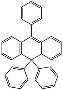 4a,10-Dihydro-9,10,10-triphenylanthracene 结构式
