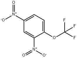 2,4-二硝基三氟甲氧基苯 结构式