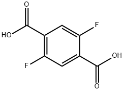 2,5-二氟对苯二甲酸 结构式