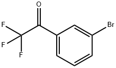 3'-溴-2,2,2-三氟苯乙酮 结构式