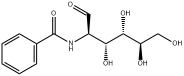 N-苯甲酰基-D-氨基葡萄糖 结构式