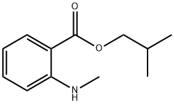 isobutyl 2-(methylamino)benzoate 结构式